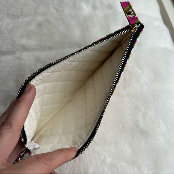 SCOUT Kate‎ Wristlet Purse Pink Multi Quilted Lined Zip Wallet - Picture 7 of 14